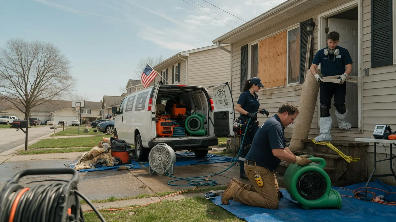 Water Damage Restoration in Cecil, OH near me